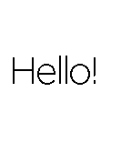 PFont example
